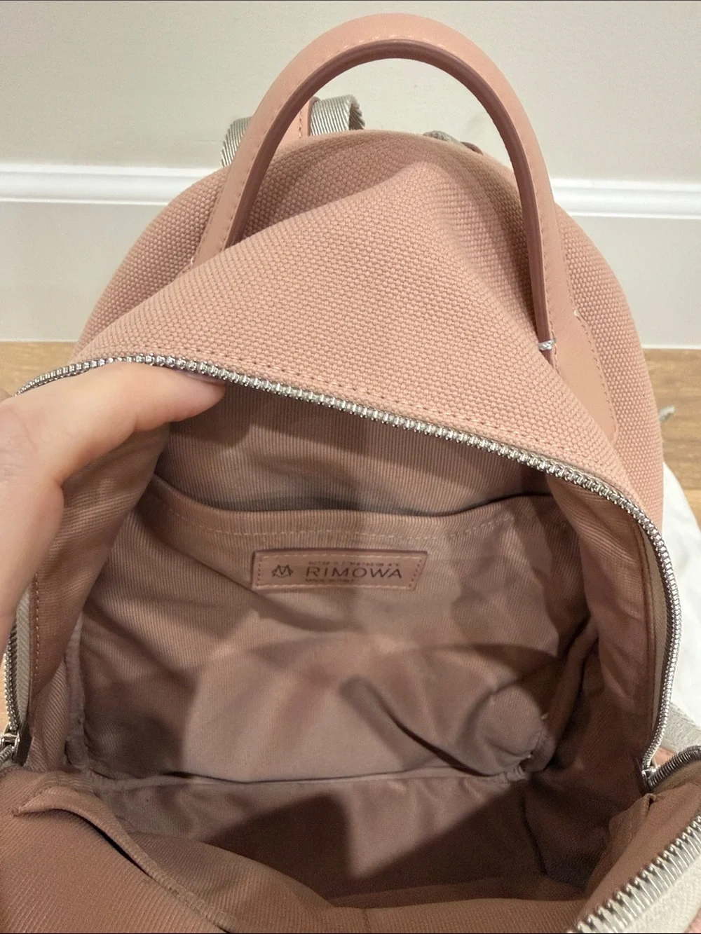 Authentic like new Never Still Small Backpack in the Desert Rose